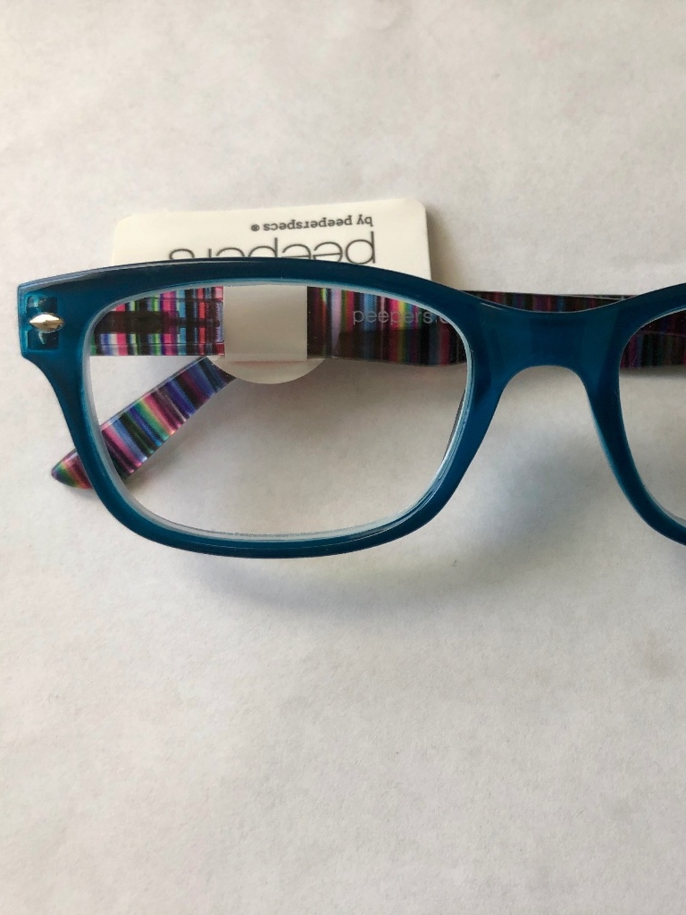 NEW BLUE SERAPE PEEPERS BLUE LIGHT FILTERING Readers +1.25